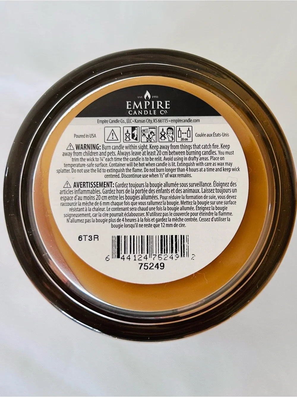 NWT Tuscany Empire Candle Gingerbread Cinnamon Nutmeg Ginger Limit Edition 14oz